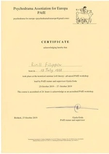 Сертификат 17